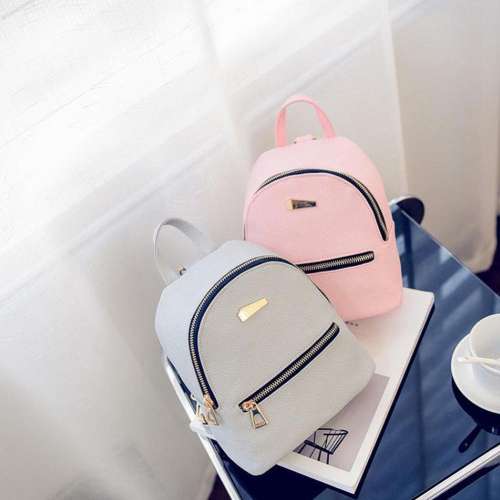 Fashion Faux Leather Mini Backpack Girls Handbag School Rucksack Bag Noted online deals usa